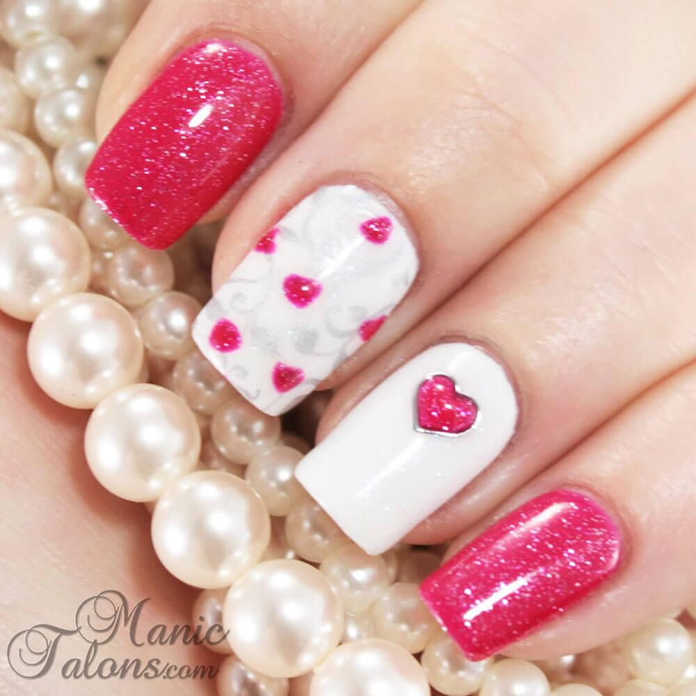 heart nail art (1)