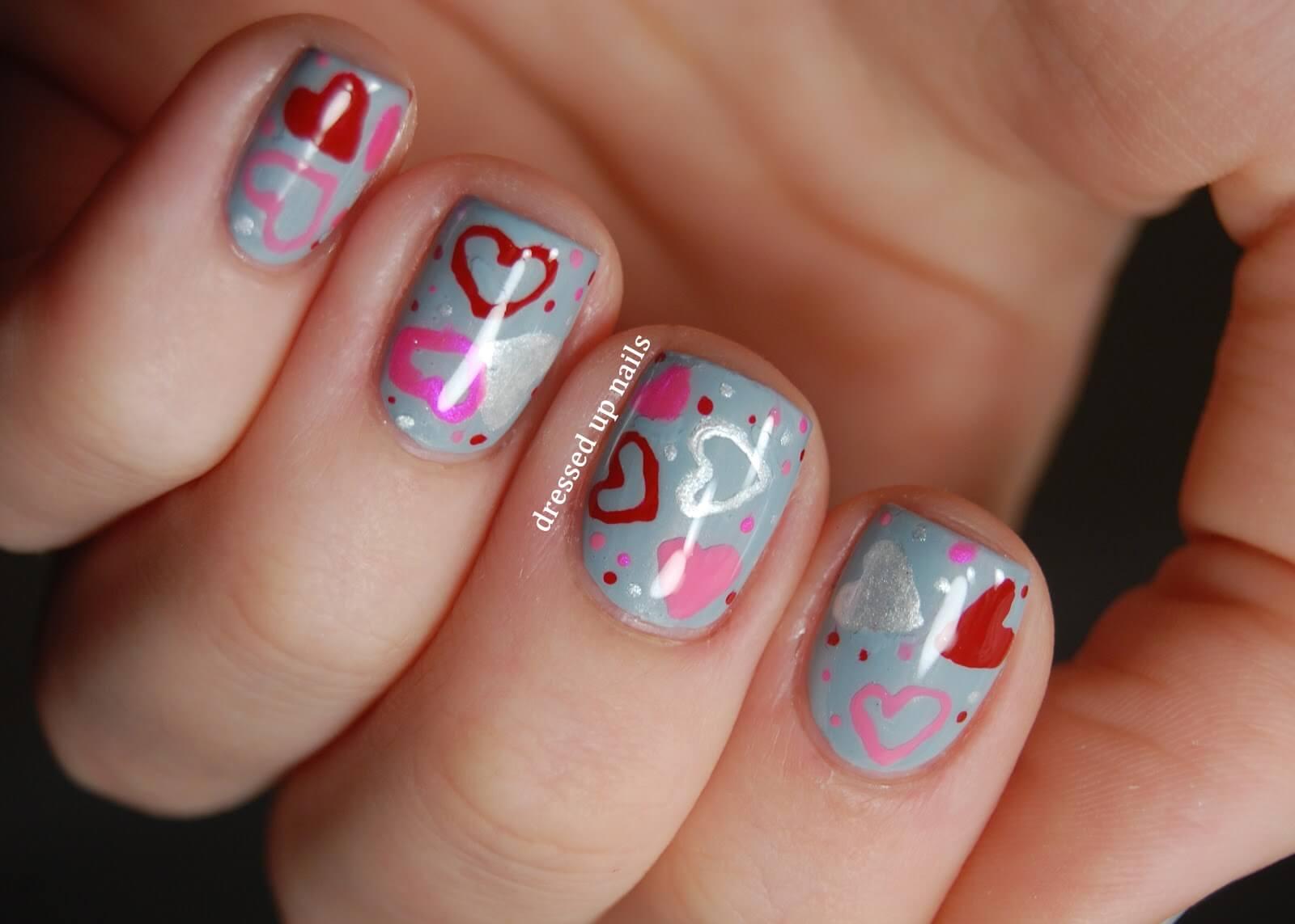 heart nail art (8)