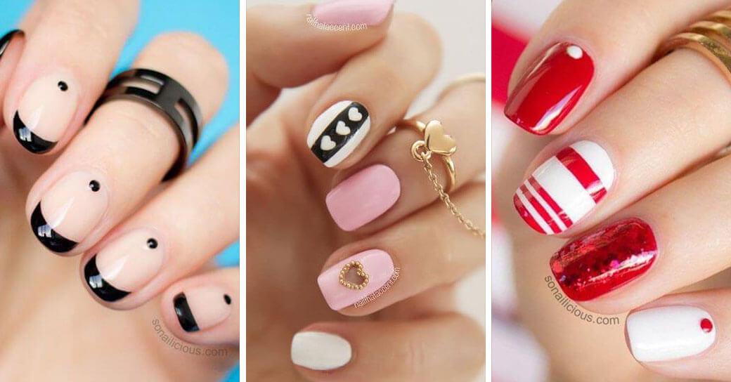 Décoration d'ongles courts!