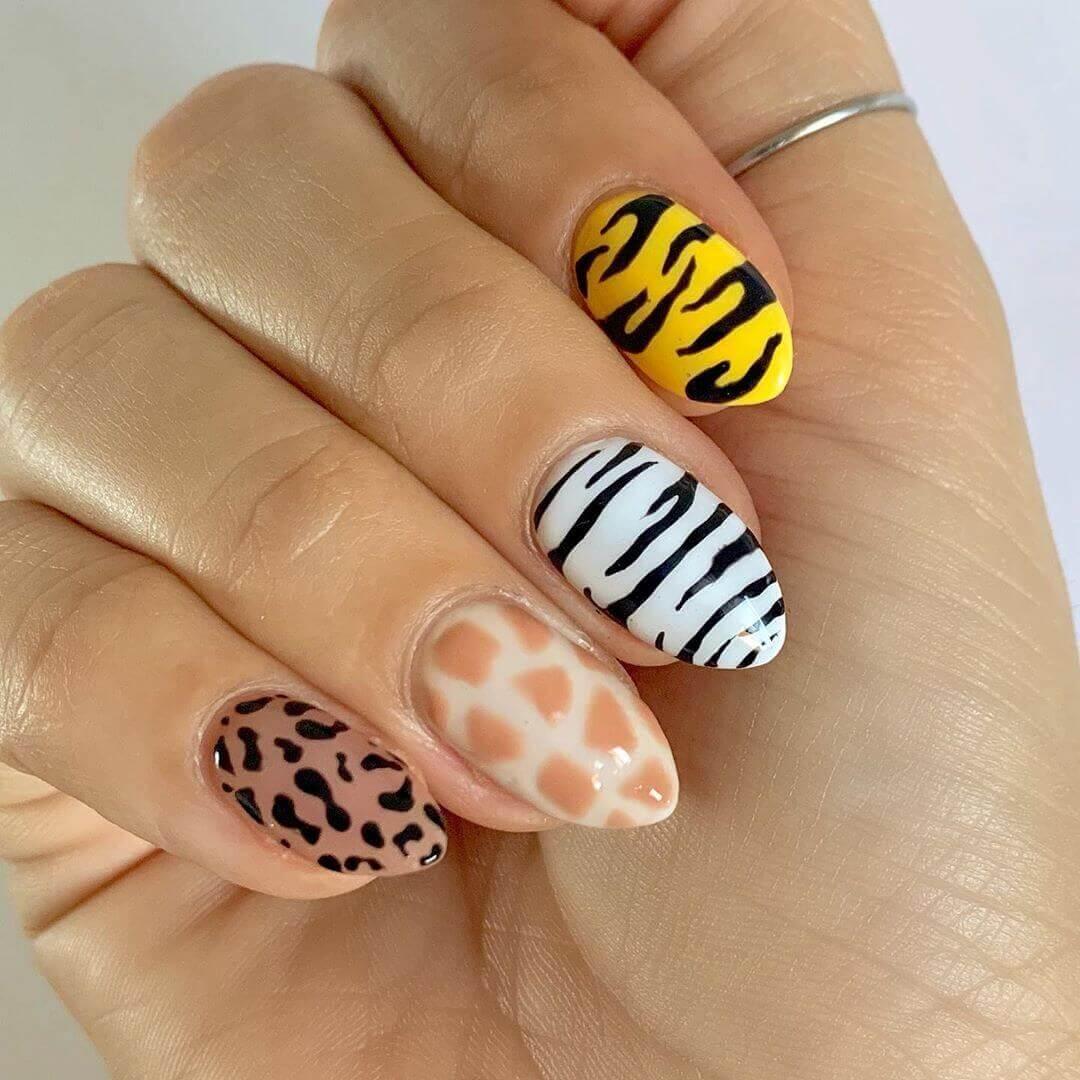 Ongles pour impression d'animaux