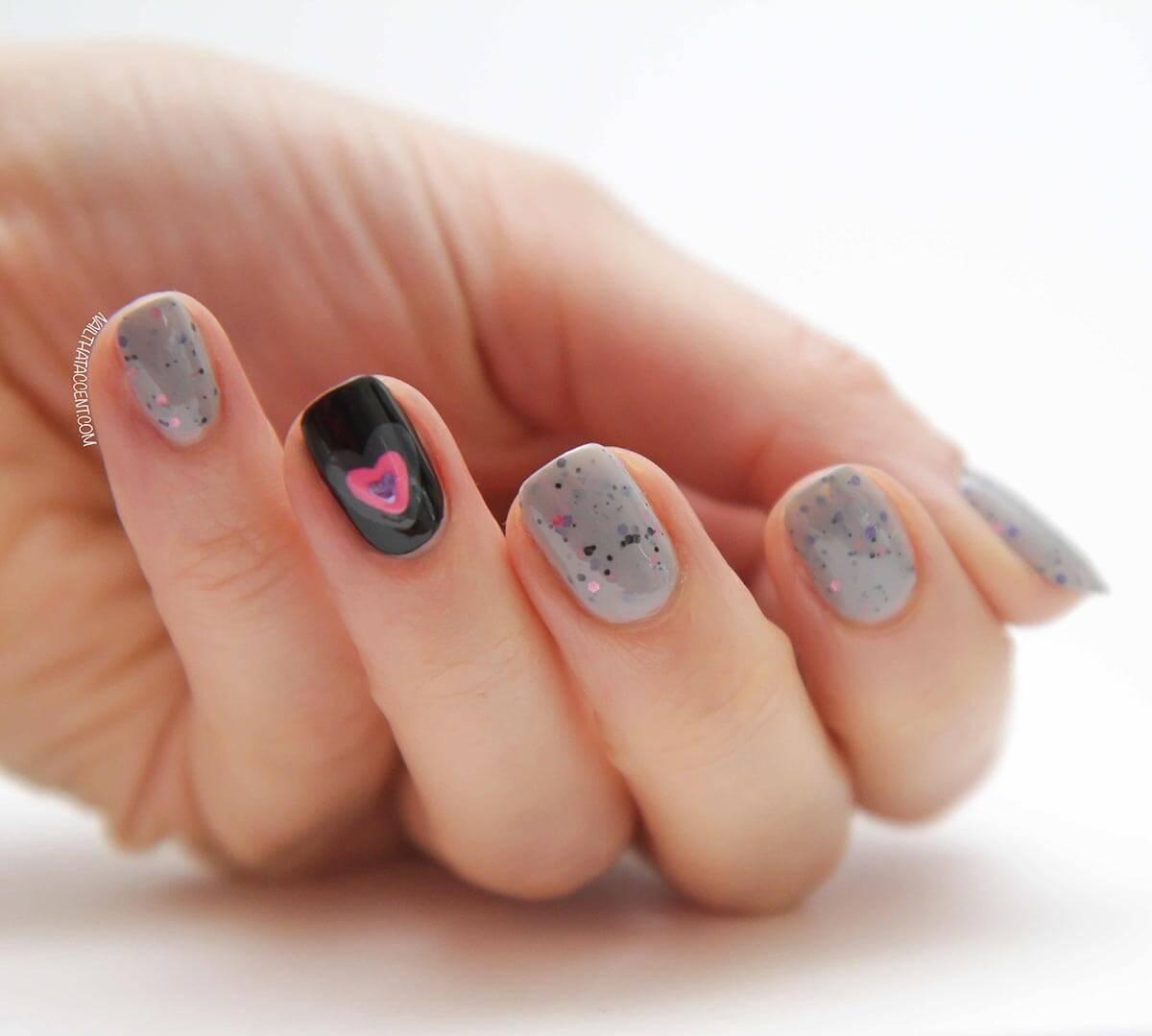 Ongles d'amour Ongles de la Saint-Valentin (13)