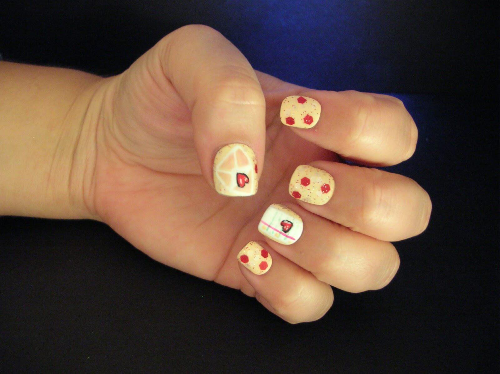 Ongles d'amour Ongles de la Saint-Valentin (8)
