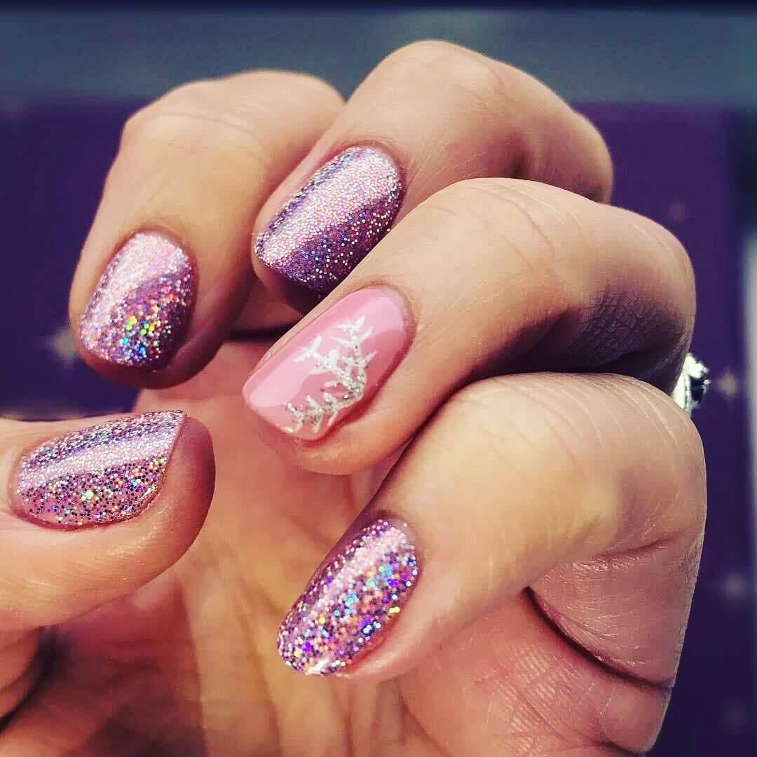 ongles brillants