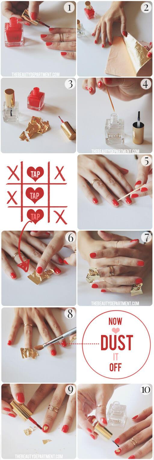 ongles d'amour jour de la saint valentin (3)