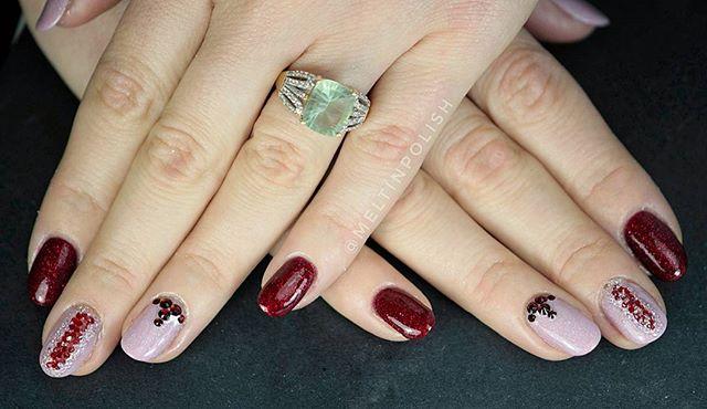ongles de caviar de vin