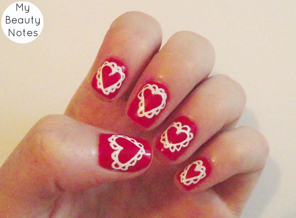 Coeurs de Saint-Valentin décorés (1)