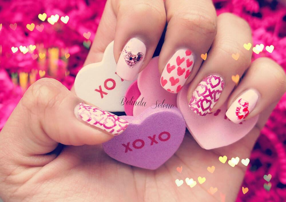 Coeurs de Saint-Valentin décorés (3)