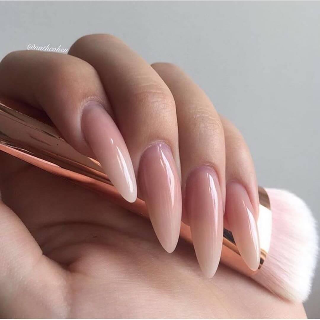 ongles dégradés pour la mariée