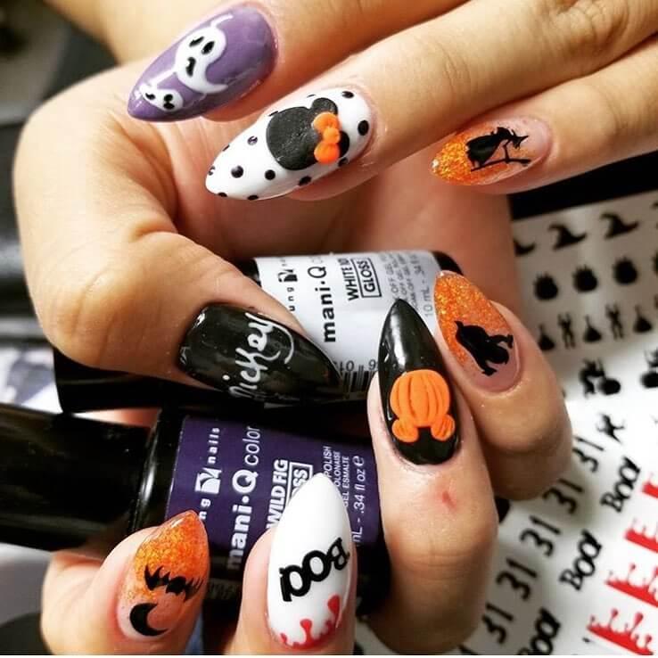 HALLOWEEN NAILS + 100 designs et vidéos étape par étape 2020 1