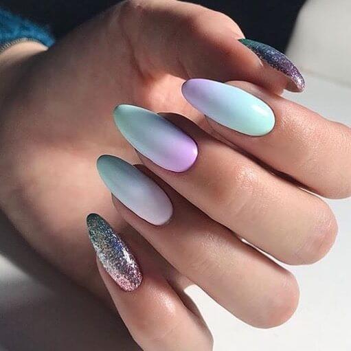 ongles en gel chromatique