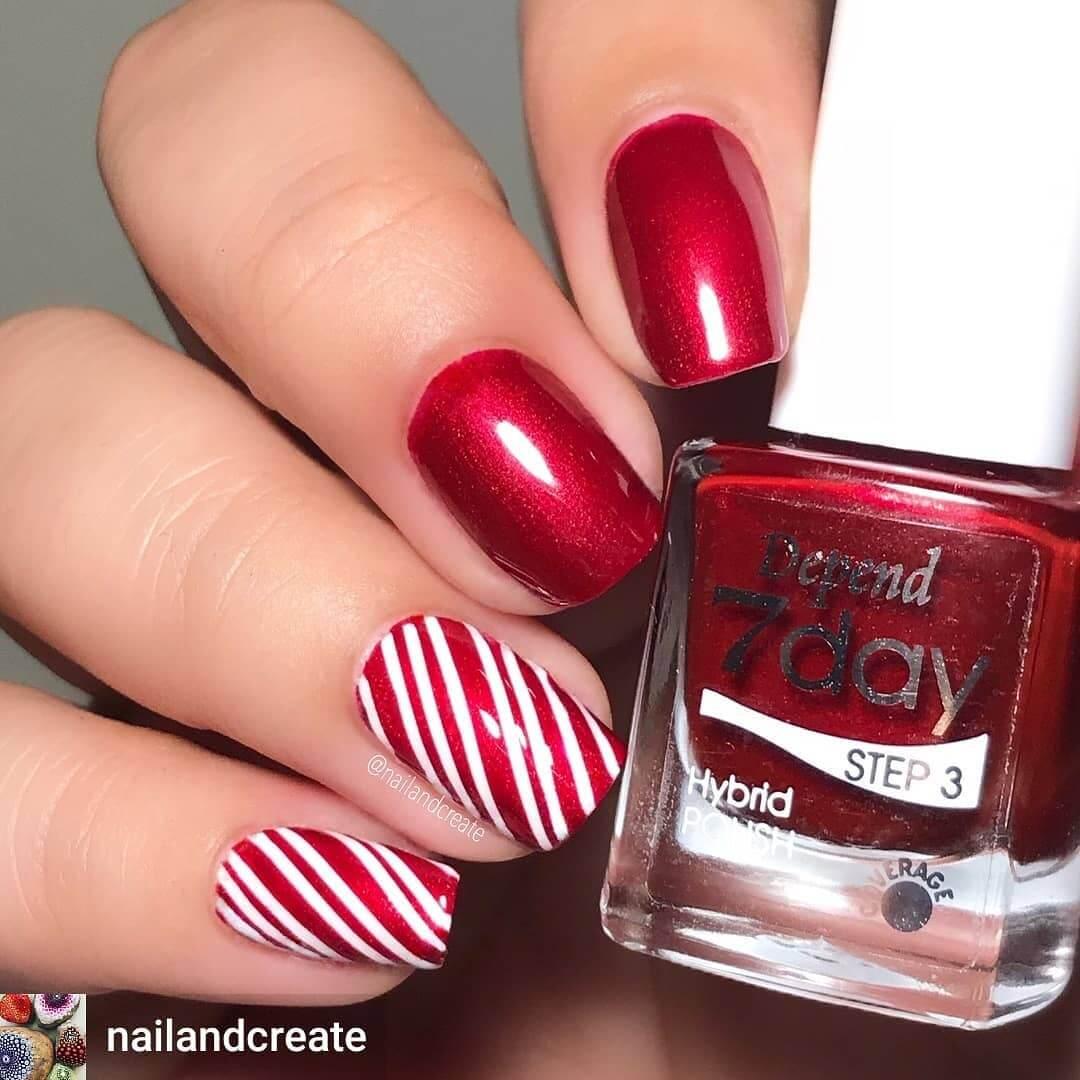 ongles faciles pour noël