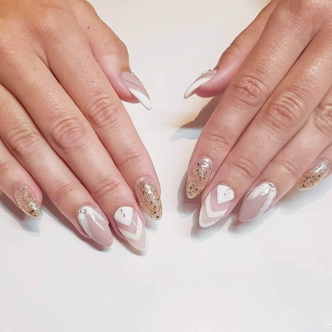 ongles de Noël fantaisie