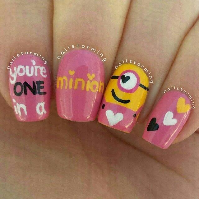 ongles nail art valentines (9)