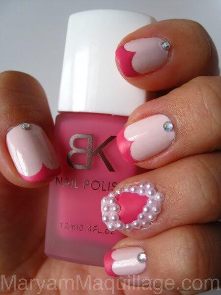 ongles nail art valentines (4)