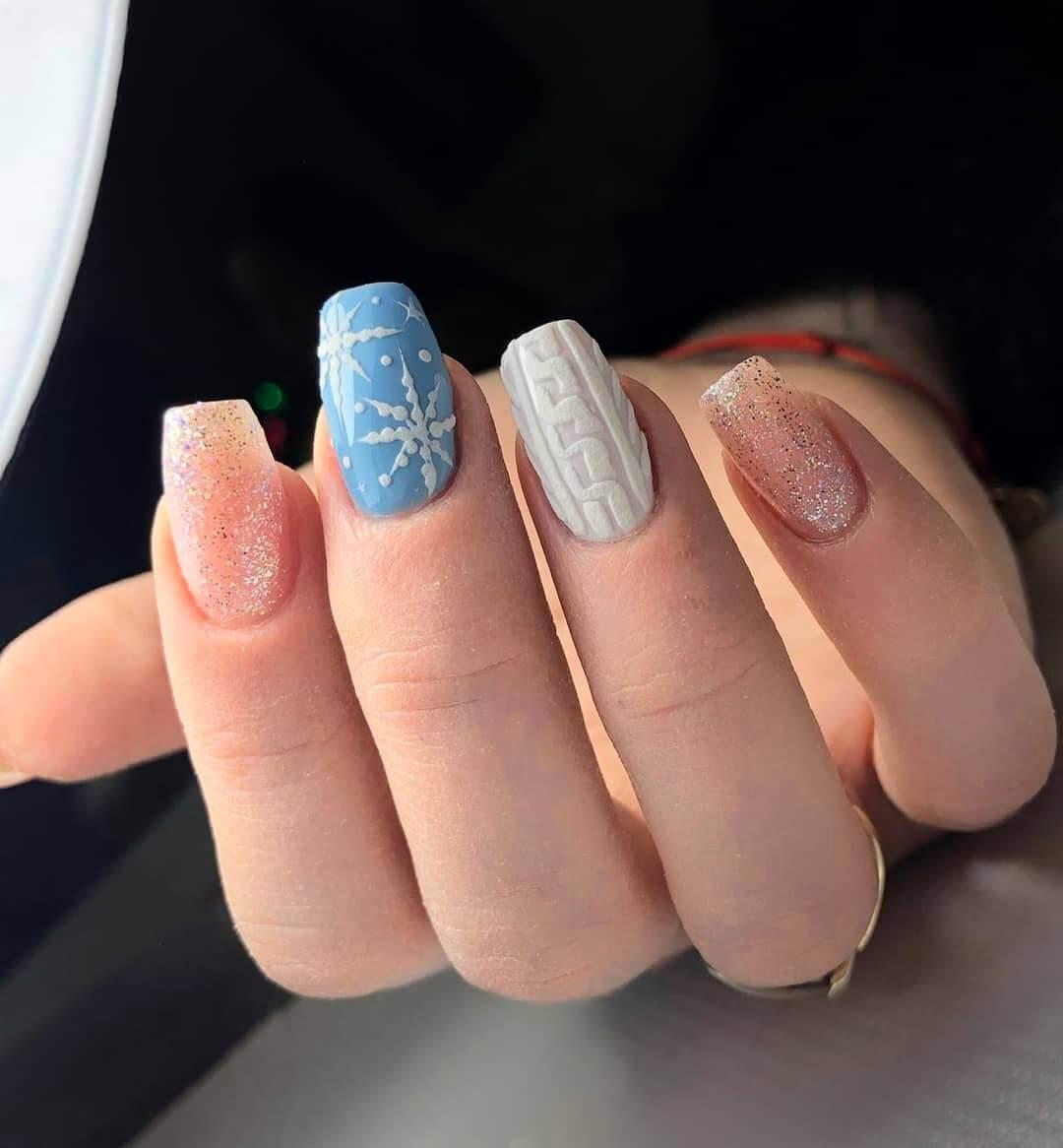 ongles pour arbre de noël