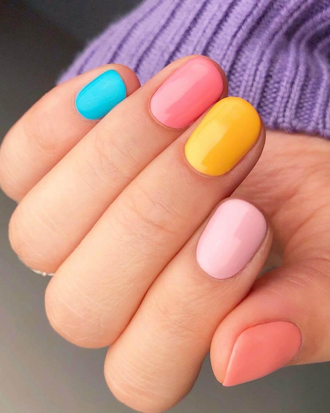ongles simples décorés