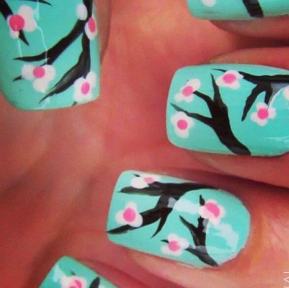 en peignant ceux avec des fleurs (1)