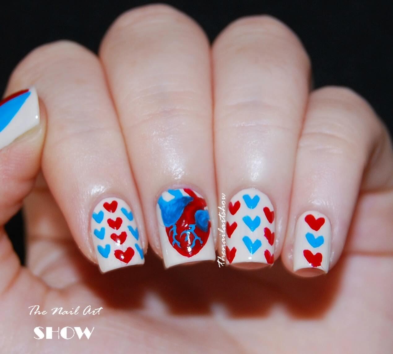 heart nail art (3)